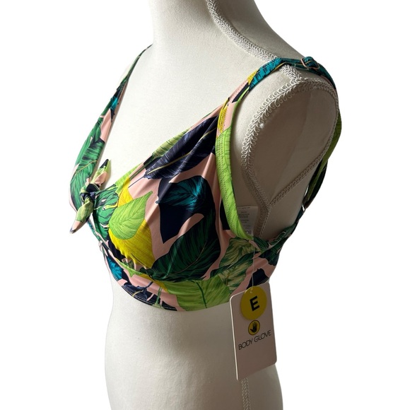 BODY GLOVE MANOA FALLS Olivia D-F cup swim bikini top Nightfall NWT - Picture 6 of 10